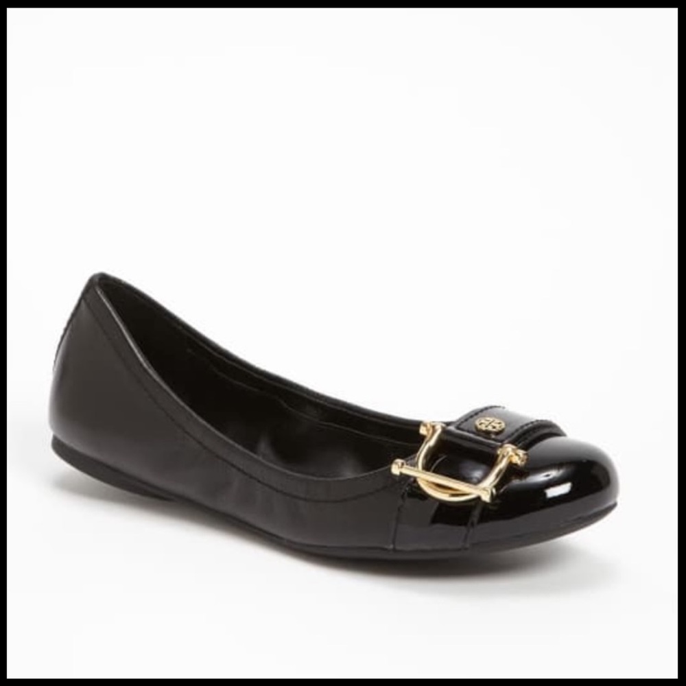 Tory Burch “Noel” Suede Ballet Flats - Picture 3 of 12